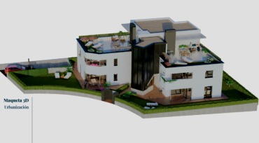 MAQUETA 3D GARGEST SERVICIOS INMOBILIARIOS