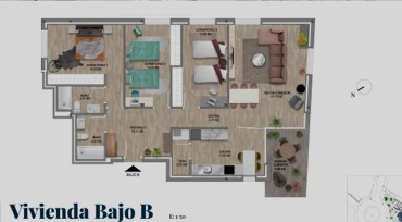 PLANO PLANTA BAJA IZKIZ PROMOCIONES